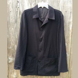 Cavallini Beverly Hills Sz M Black Wool Jacket